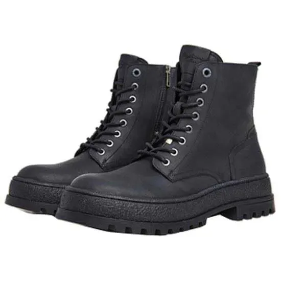 Pepe Jeans Lincoln stivali uomo neri pelle 43-49