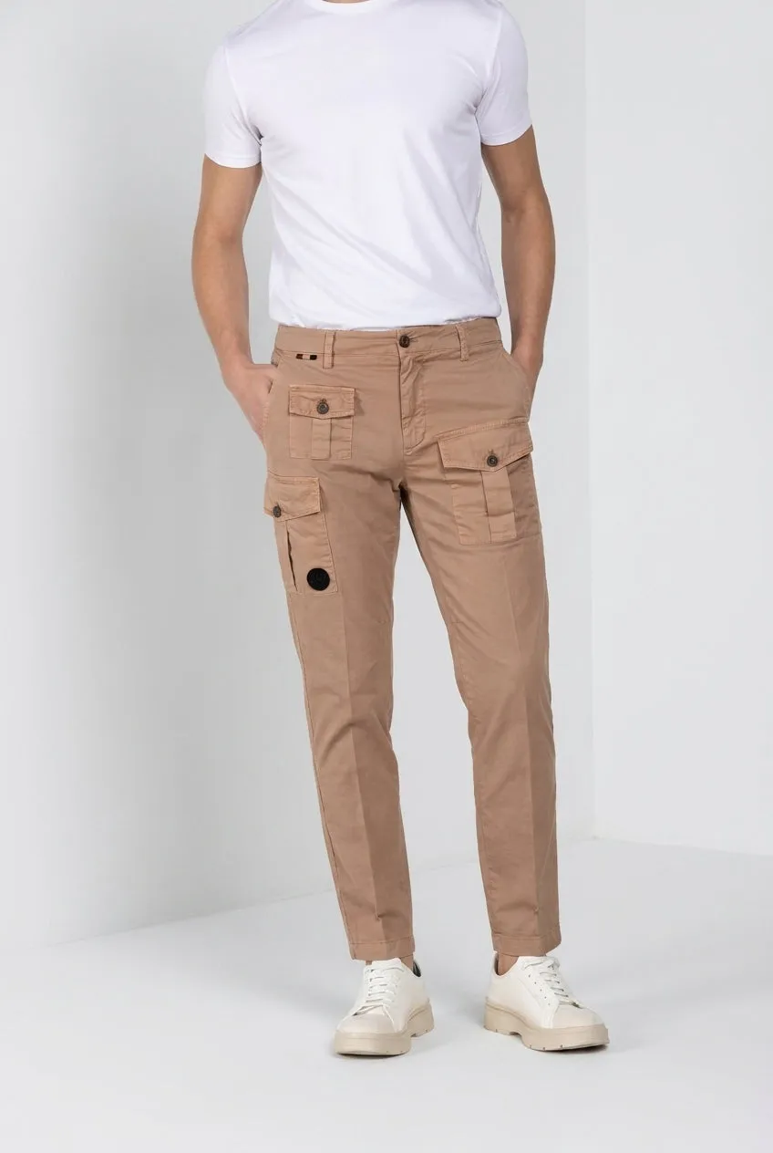 Mason's George Coolpocket cargo uomo beige medio