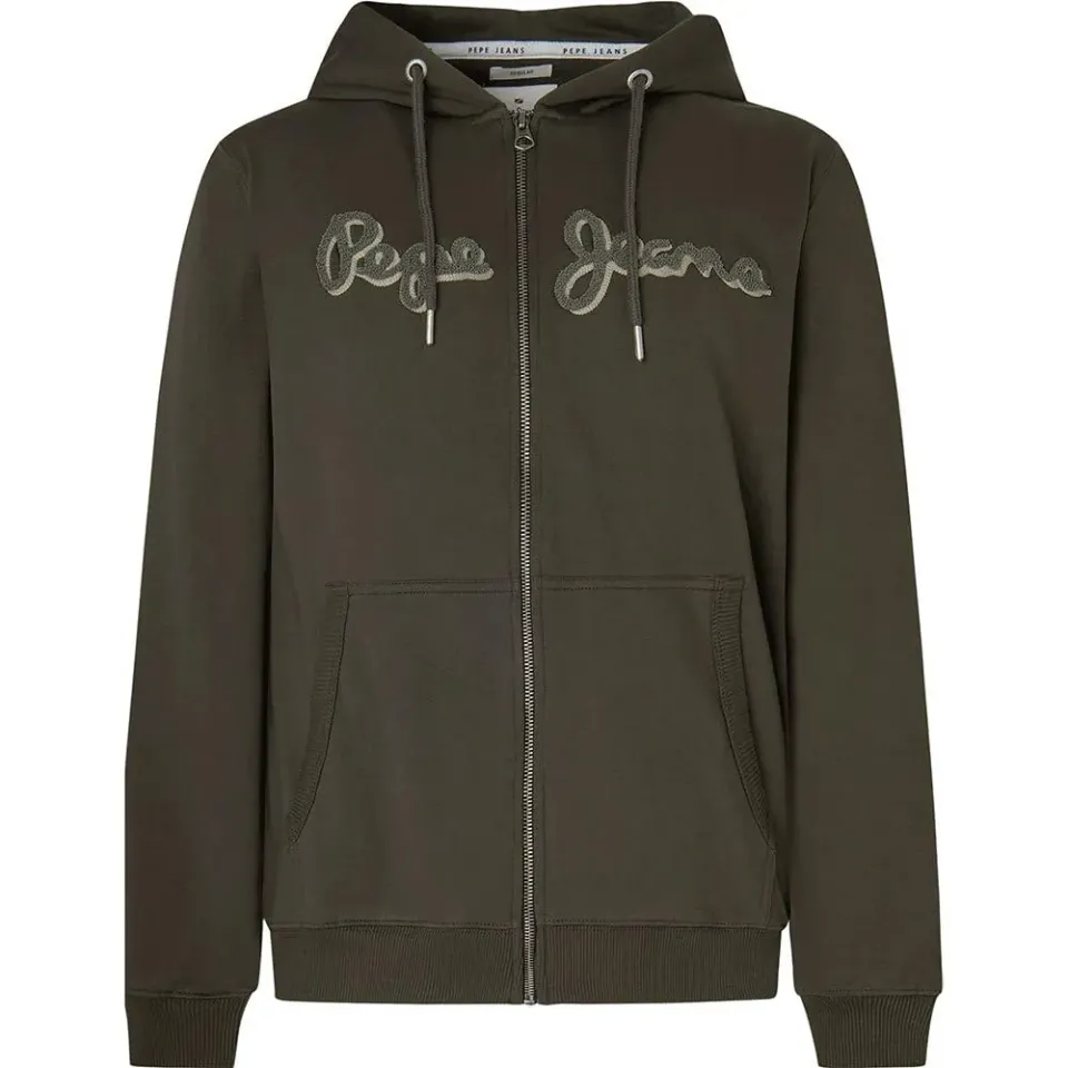 Pepe Jeans Ryan Felpa Zip Cappuccio Nera L