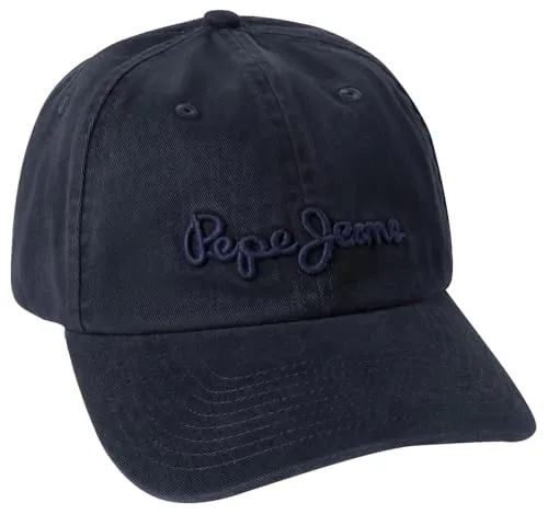 Pepe Jeans Saul Cap Cappellino Uomo Blu Cotone Twill