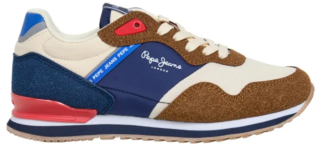 Pepe Jeans London Sight B sneakers bimbo 33 EU biscotto
