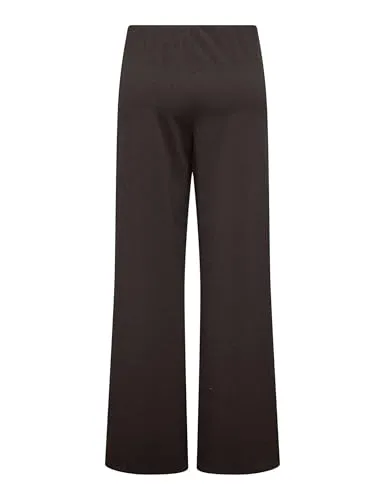 ONLY Onlbremen Pantalone Donna marrone gamba larga