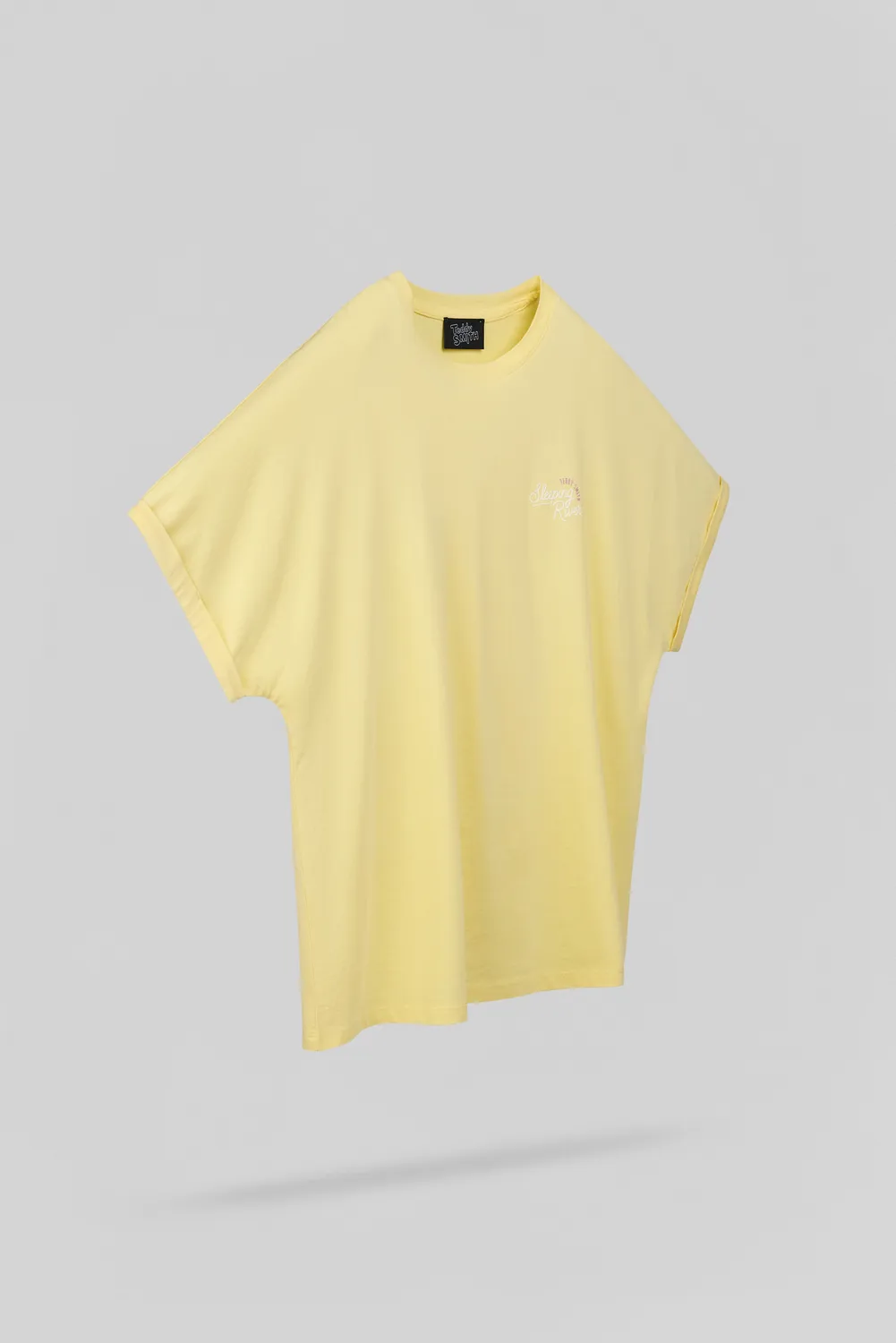 Teddy Smith T-Monty MC t-shirt giallo citron relaxed