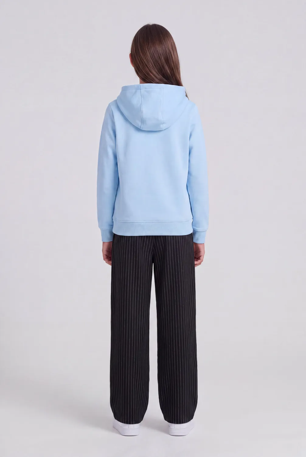 Teddy Smith S-Solene Hoody Jr felpa azzurra bambina
