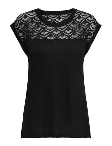 Only Onlnicole Mix Top maglietta donna viscosa pacco da 1