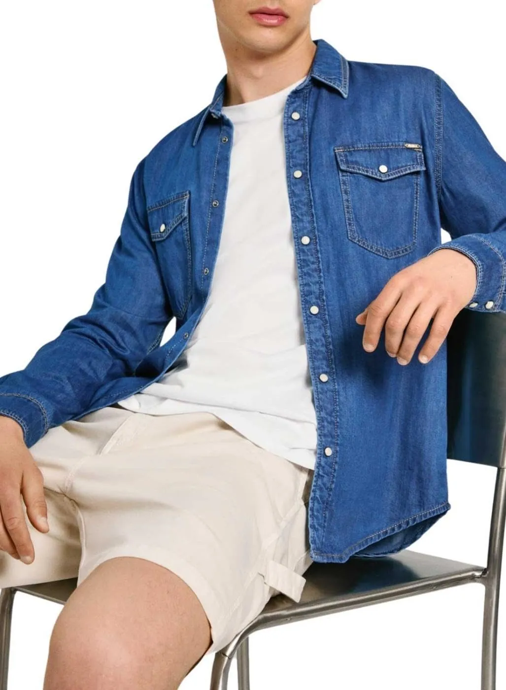 Pepe Jeans Regular Shirt PM308586 camicia jeans XXL