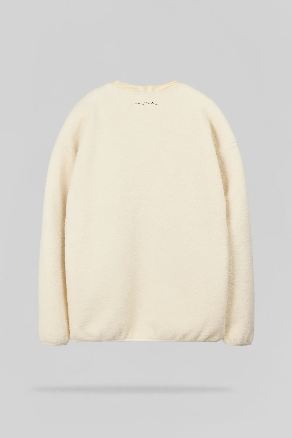 Teddy Smith S-Cliever RC felpa cream sherpa oversize