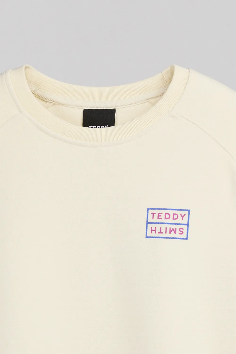 Teddy Smith S-Argos Felpa Crema Uomo