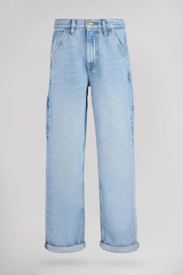 Teddy Smith Carpenter JR jeans dritto ragazzo indaco