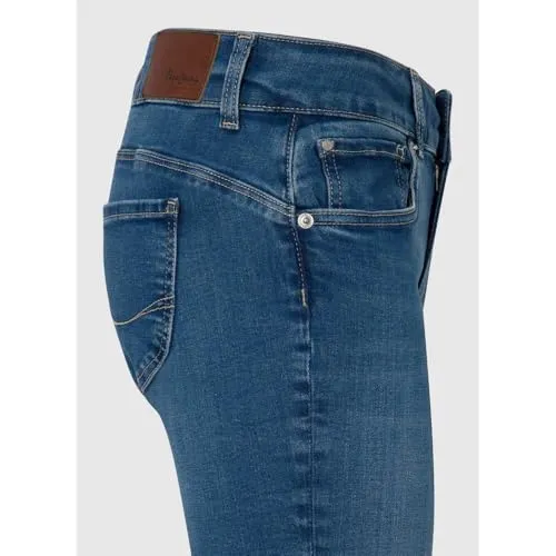 Pepe Jeans Slim Jeans Donna Blu 28W/32L Denim