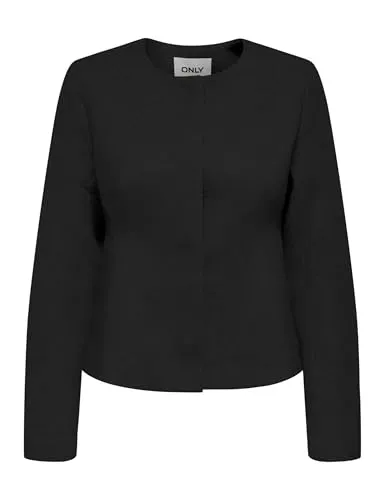 ONLY Onlsedona Life Light Fit Giacca Nera Leggera