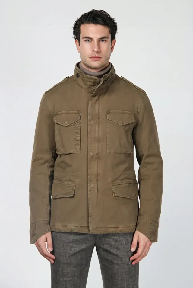 Mason's Chile M74 field jacket tortora cotone
