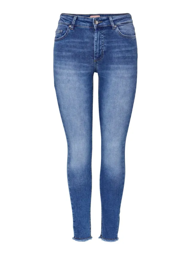 ONLY Jeans Skinny Donna Blu Medio M/34L