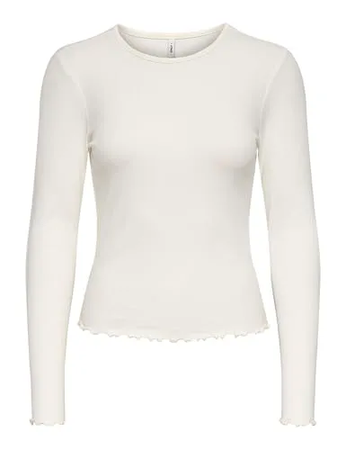 ONLY Onlina L/S O-Neck Top Jrs top donna taglia S