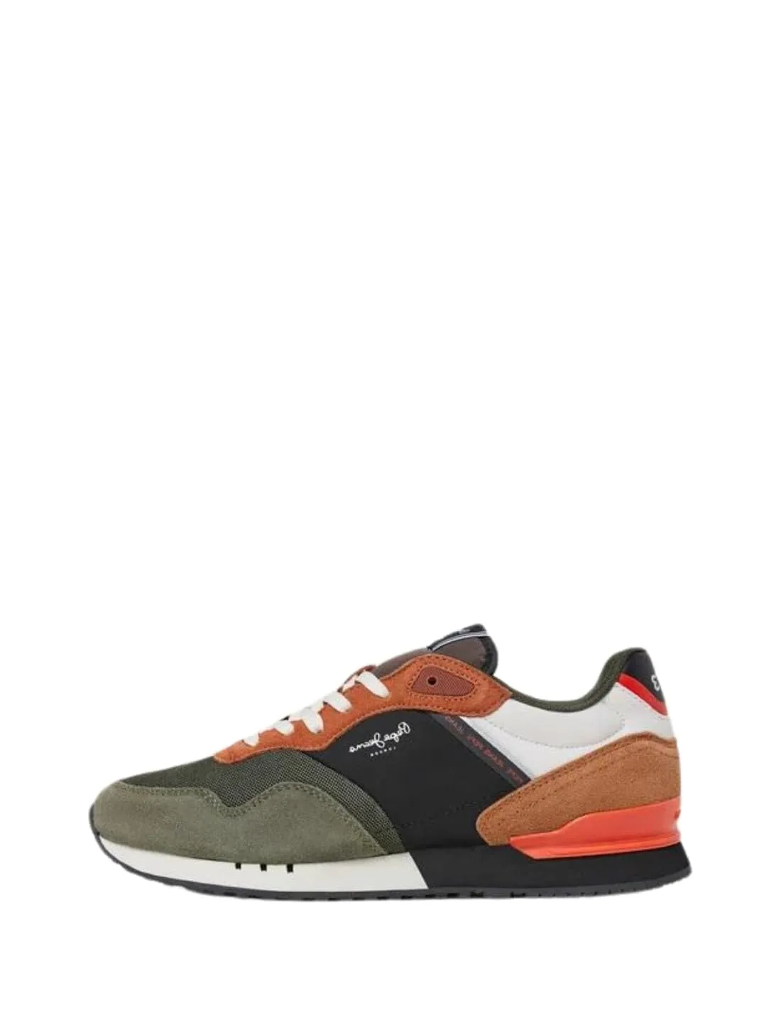 Pepe Jeans London Grade sneakers uomo pelle marrone