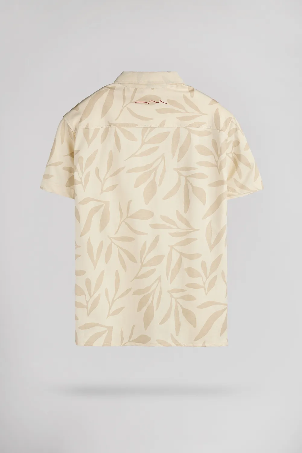 Teddy Smith C-Aresk MC JR camicia floreale crema ragazzo