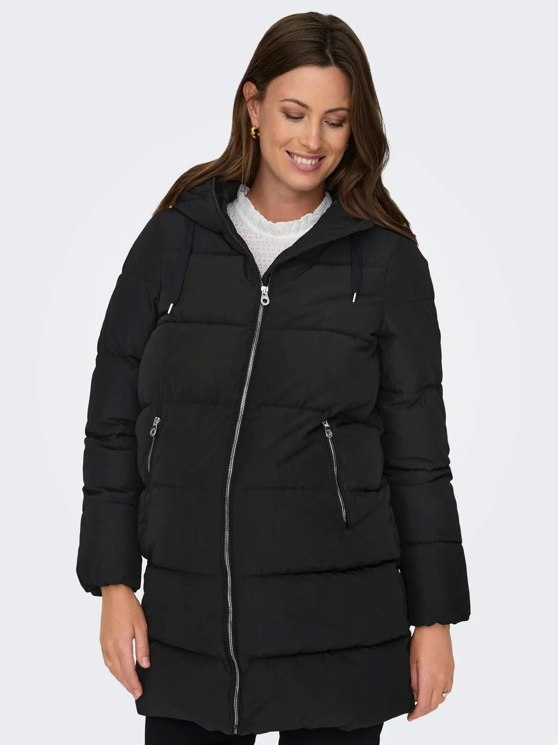 ONLY Maternity Olmdolly piumino lungo premaman antivento
