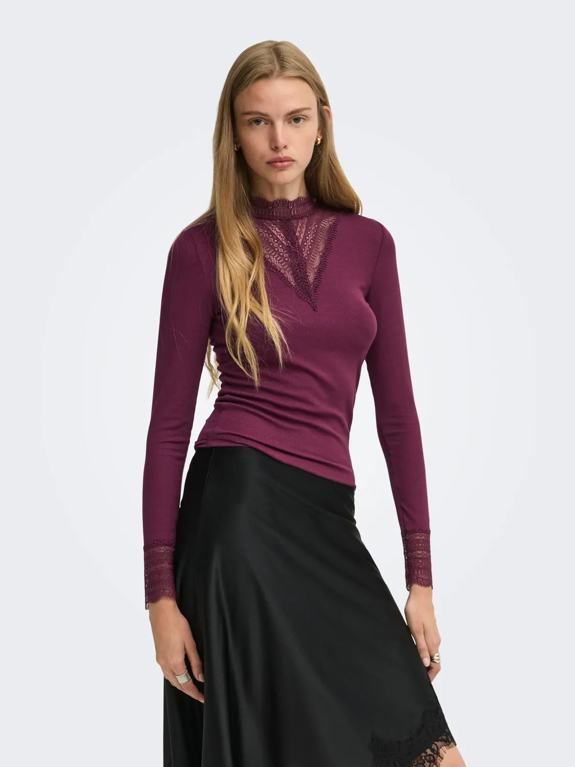 ONLY Ontilde Top Donna Nero Smock