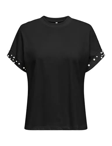ONLY ONLOlivia Life top donna scollo tondo