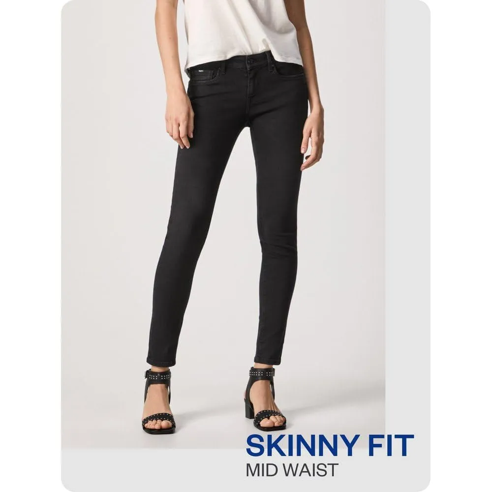 Pepe Jeans Pl204728 jeans skinny donna 25W/32L elasticizzati