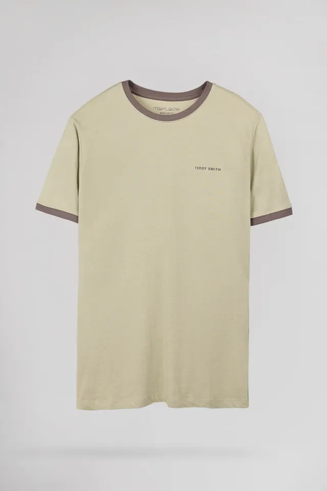 Teddy Smith The-Tee 2 R t-shirt verde salvia uomo