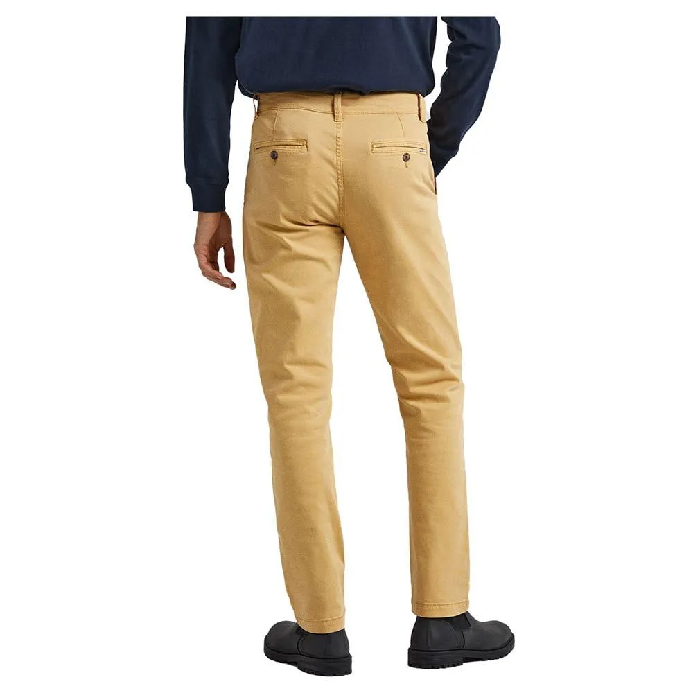 Pepe Jeans Sloane pantaloni uomo slim cotone blu Dulwich