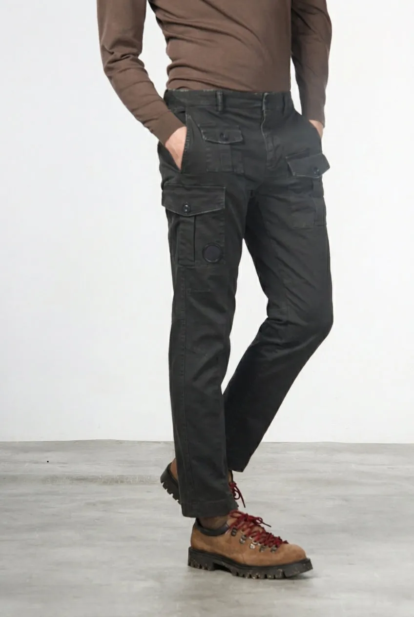 Mason's George Coolpocket pantalone cargo marrone