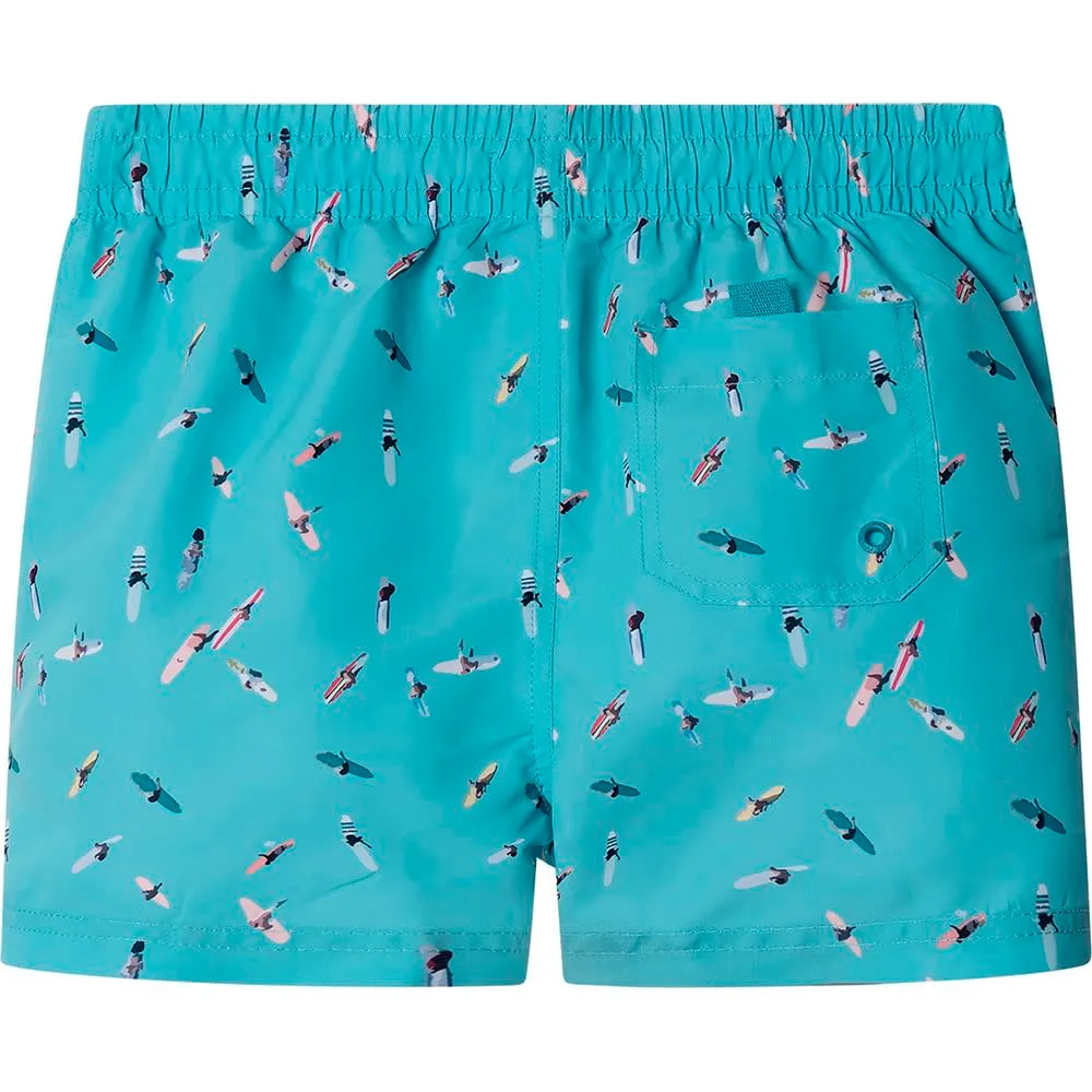 Pepe Jeans Surf Swimshort Costume Ragazzo 12 Anni Turchese