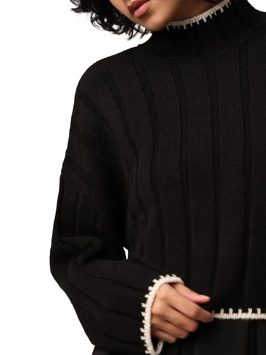 ONLY Onlchick pullover collo alto donna taglia M