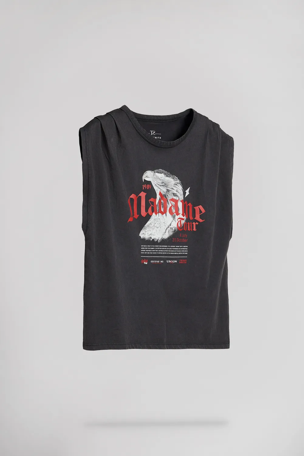 Teddy Smith T-Aimy MC t-shirt donna nero