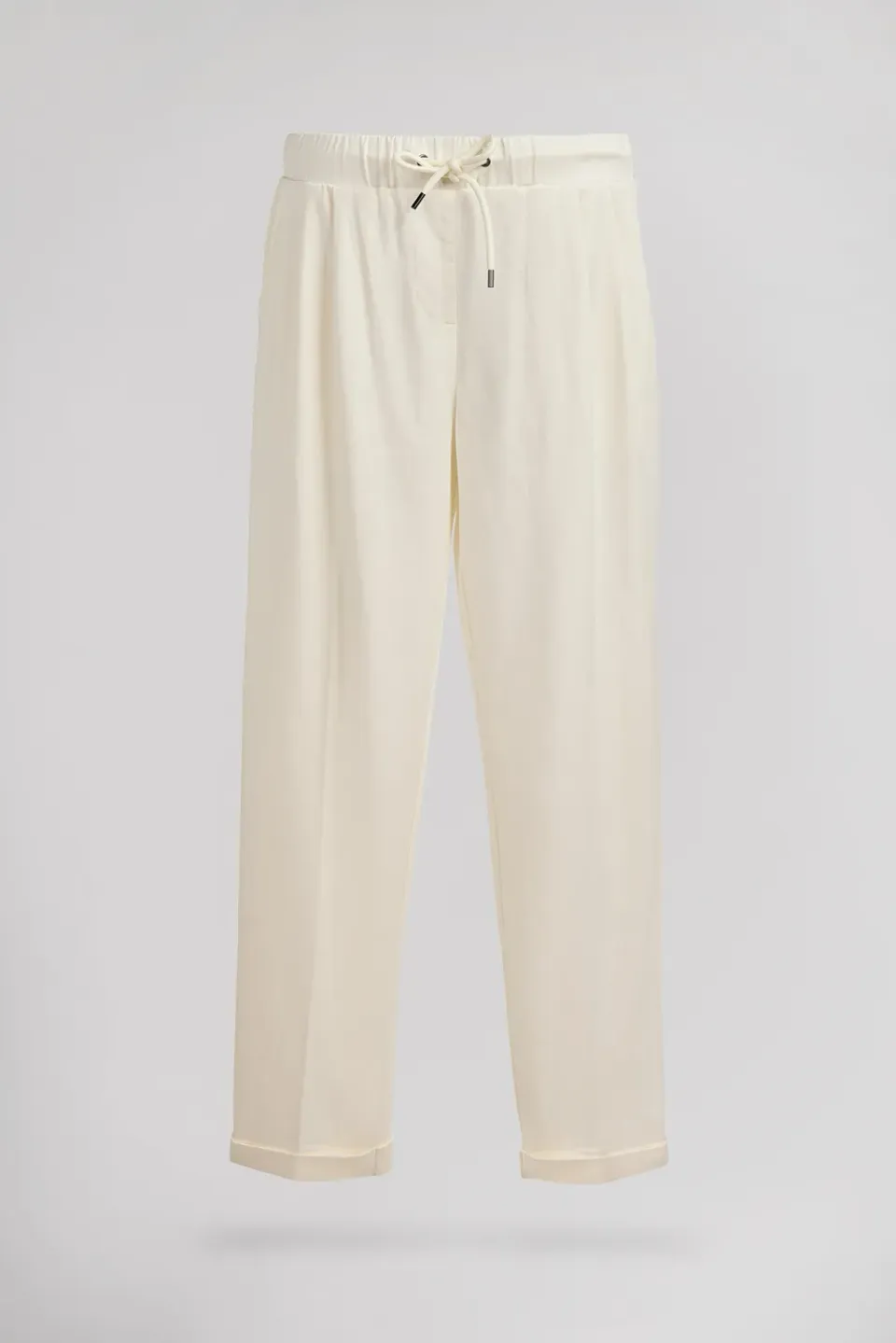Teddy Smith Jogo Lyoc pantalone donna bianco elastico