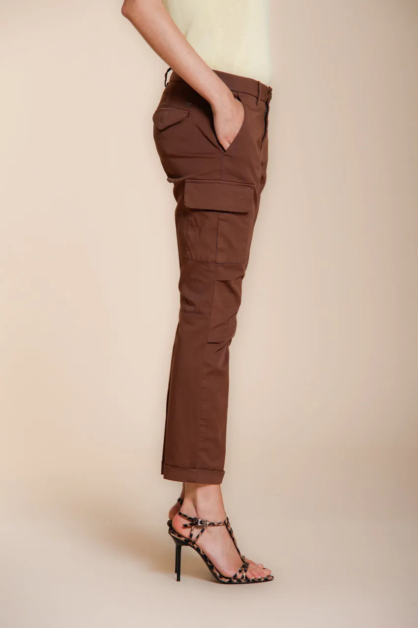 Mason's Chile City cargo donna marrone scuro slim