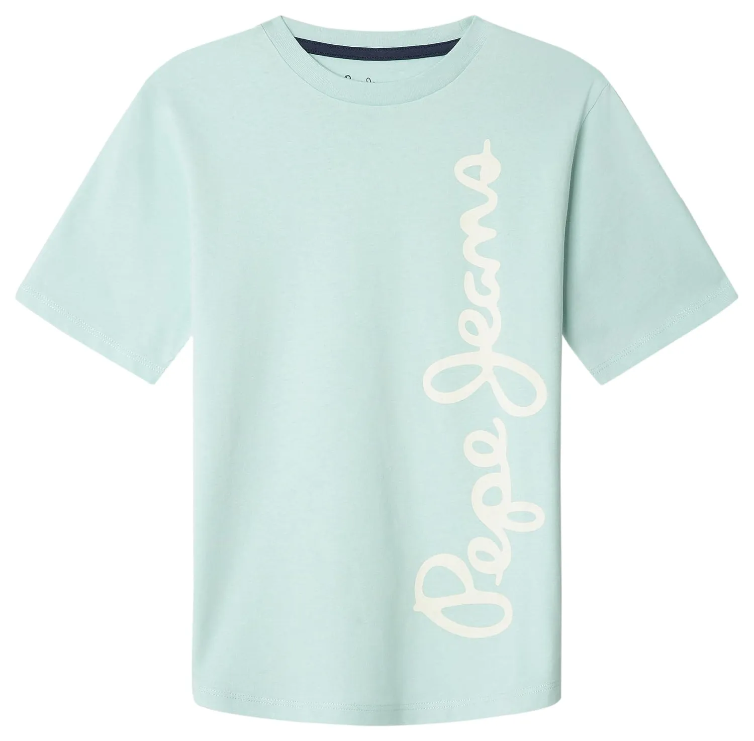 Pepe Jeans PB5000087 T-Shirt Bimbo Blu Logo Grafico