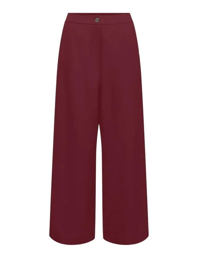 ONLY Onlnova Mika pantaloni larghi Cabernet XS