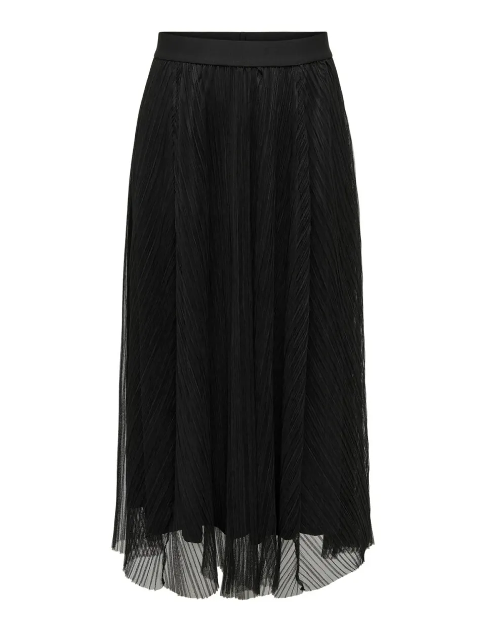 ONLY Onllavina gonna donna nero jersey elasticizzato