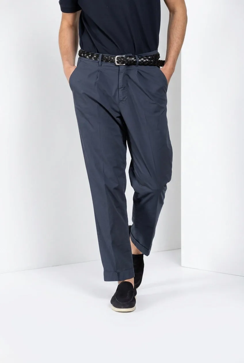 Mason's Boston Pinces pantalone chino carta zucchero relaxed
