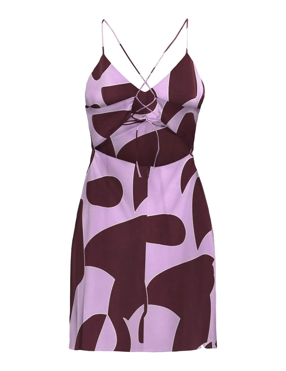 ONLY Onljane Life Janice abito viola tulle taglia S/L