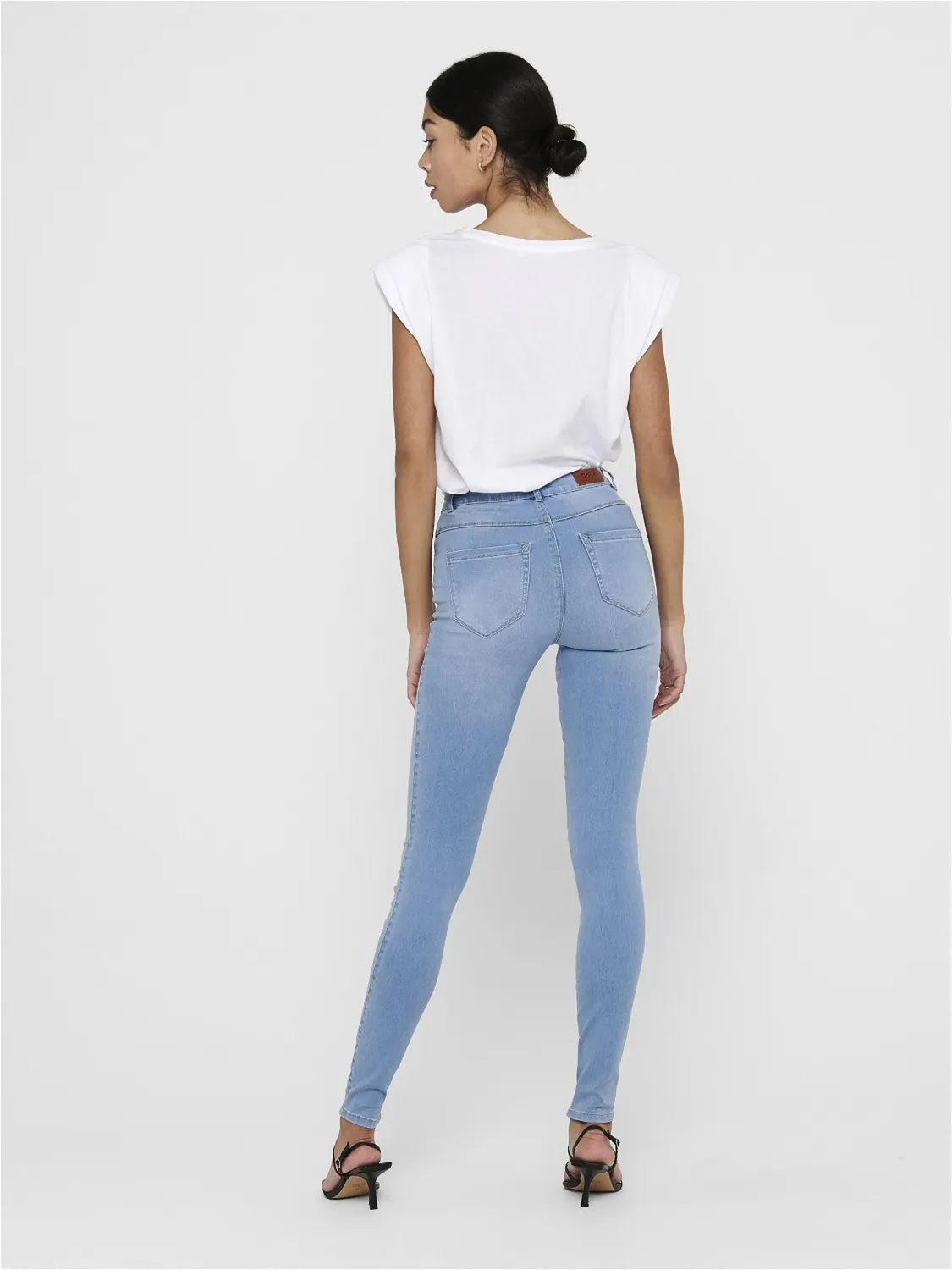 ONLY Onlroyal jeans skinny donna vita alta