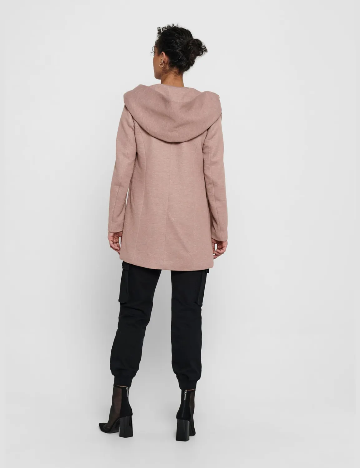 Only Onlsedona coatigan donna grigio cappuccio