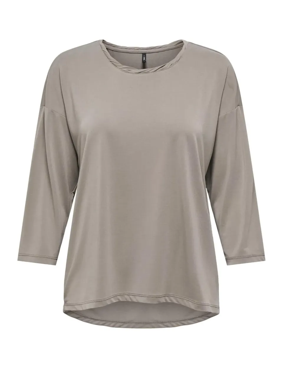 ONLY Onlhannah 3/4 top donna XS cenere manica 3/4