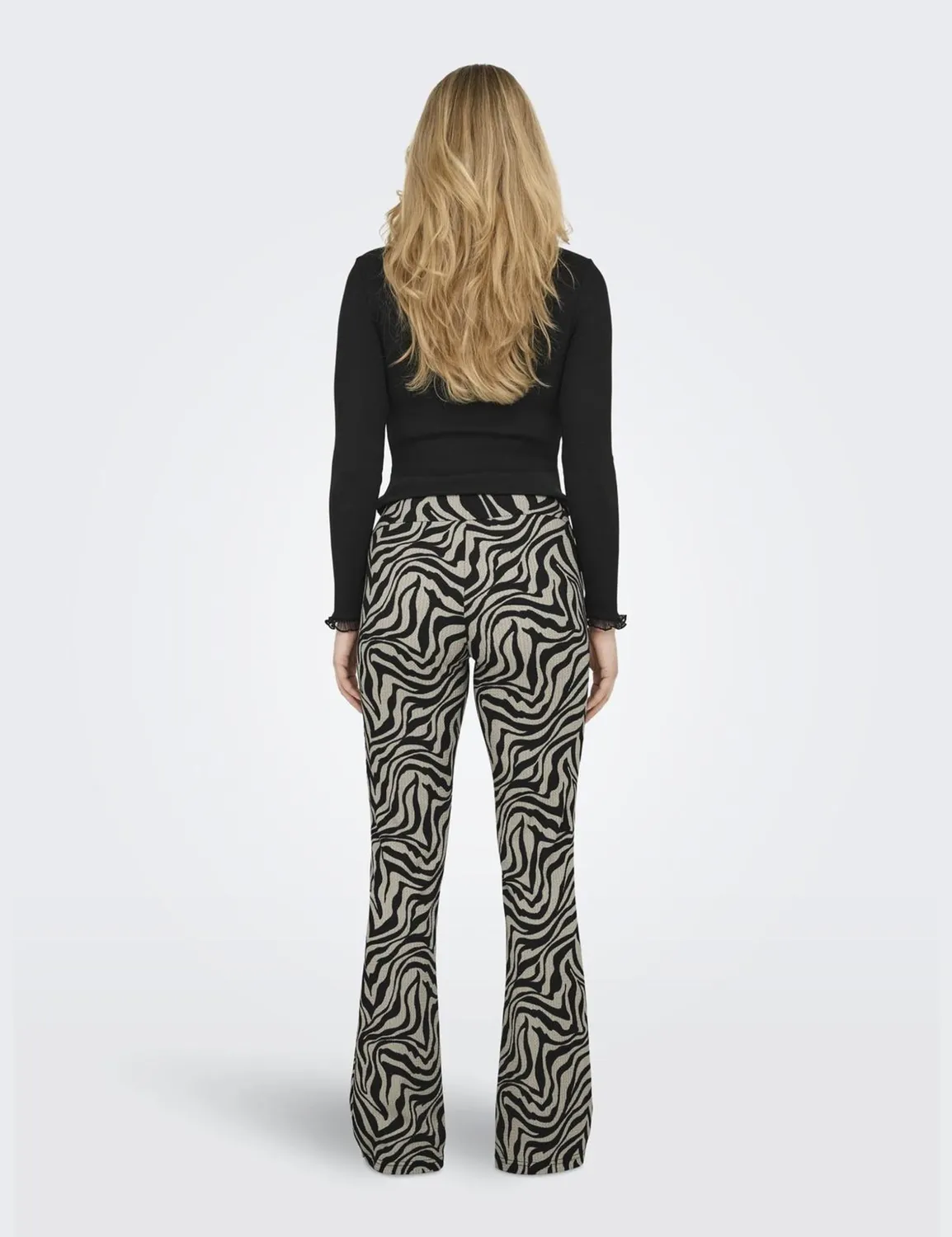 Only Olmkenya pantaloni svasati donna XL jersey