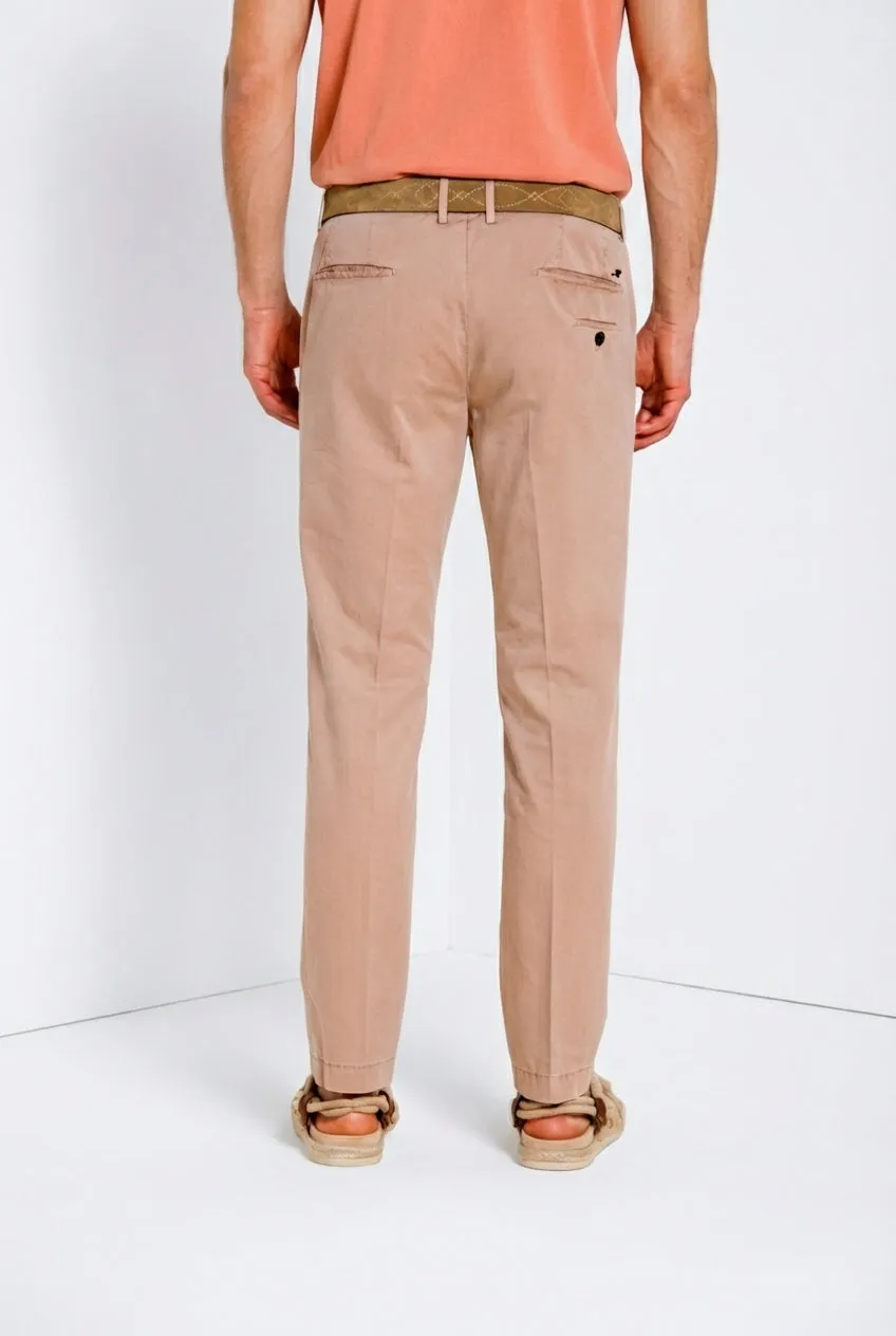 Mason's Torino chino uomo terra slim cotone stretch