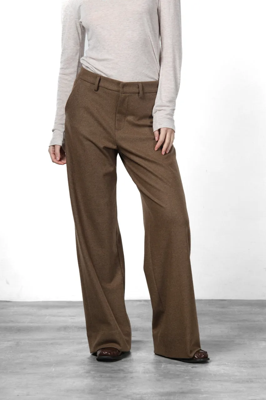 Mason's New York Studio Tailored chino nocciola straight jersey
