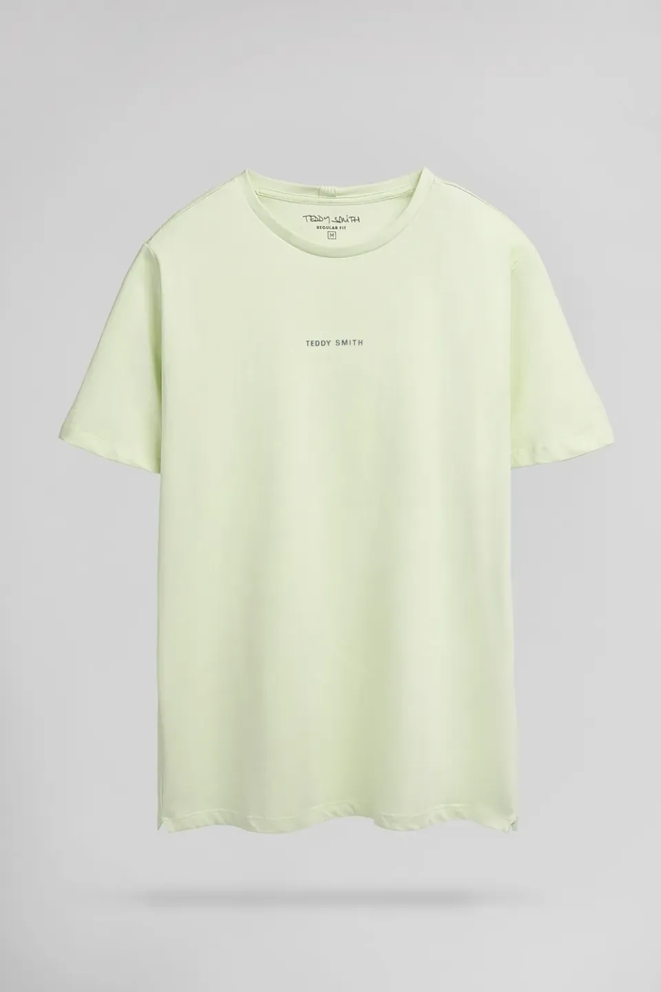 Teddy Smith T-Soy 2 MC T-Shirt Uomo Verde Nacre Cotone