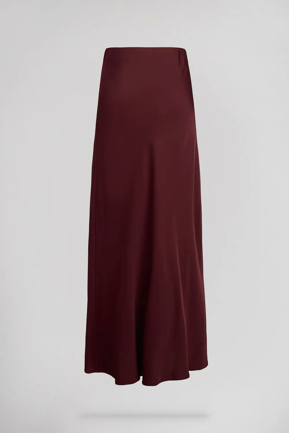 Teddy Smith J-Leone gonna lunga donna bordeaux satin viscosa