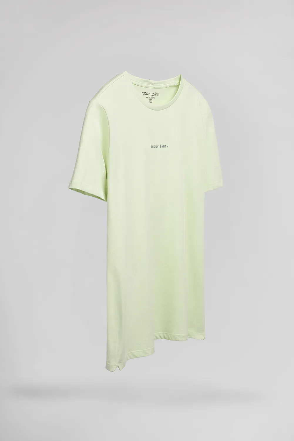 Teddy Smith T-Soy 2 MC T-Shirt Uomo Verde Nacre Cotone