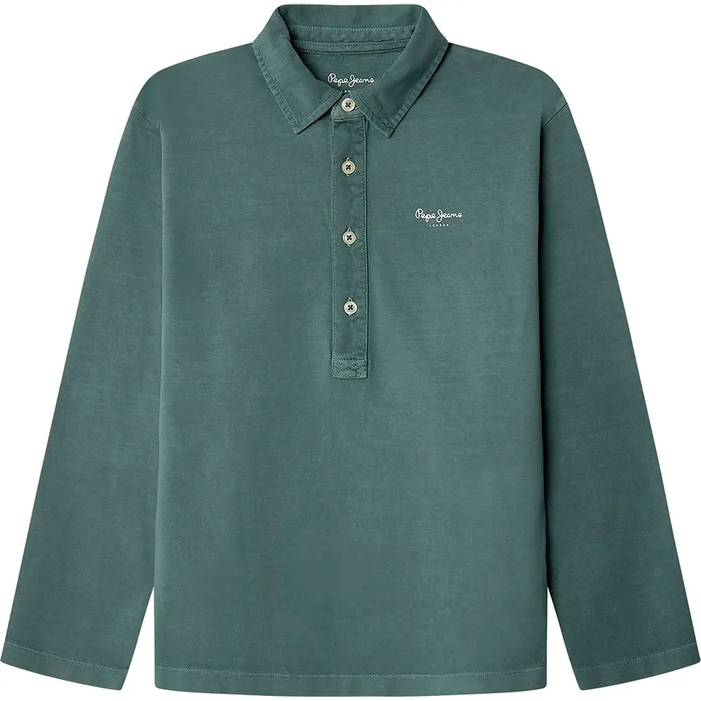 Pepe Jeans Samuel Polo Bambino Manica Lunga Viola