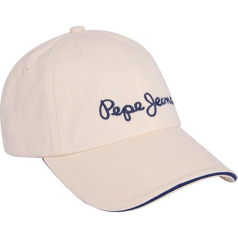 Pepe Jeans Wei Cappellino Donna Rosa Lavato Cotone