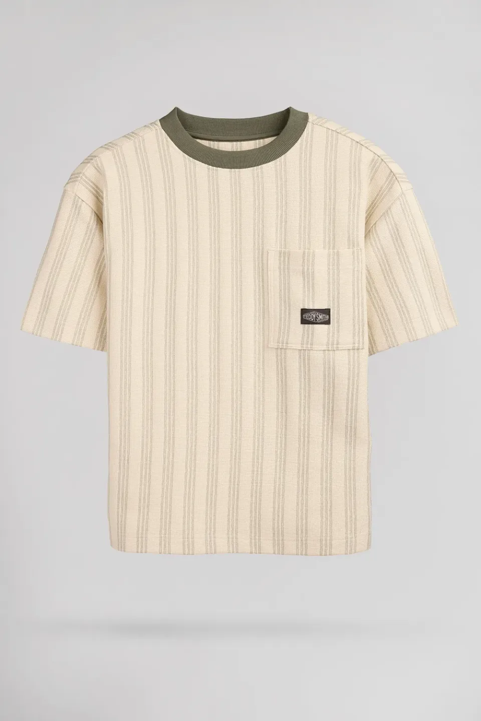Teddy Smith S-Verso Rc Jr felpa bambino crema