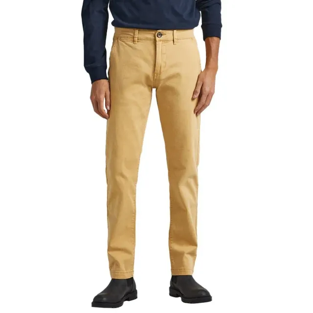 Pepe Jeans Sloane pantaloni uomo slim cotone blu Dulwich